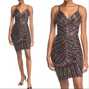 Dress The Population Viviane Sequin Dress